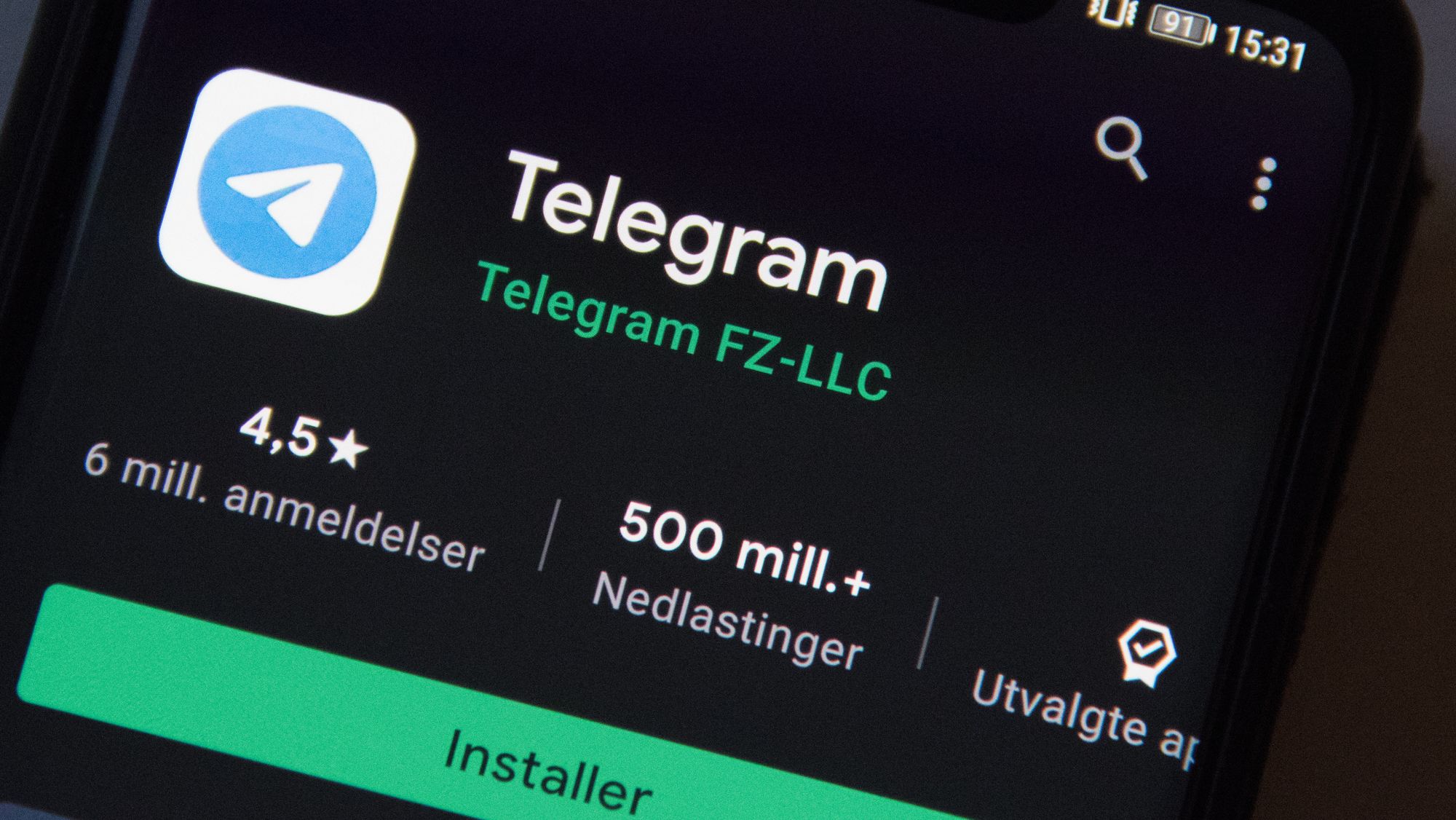 telegram app on iphone