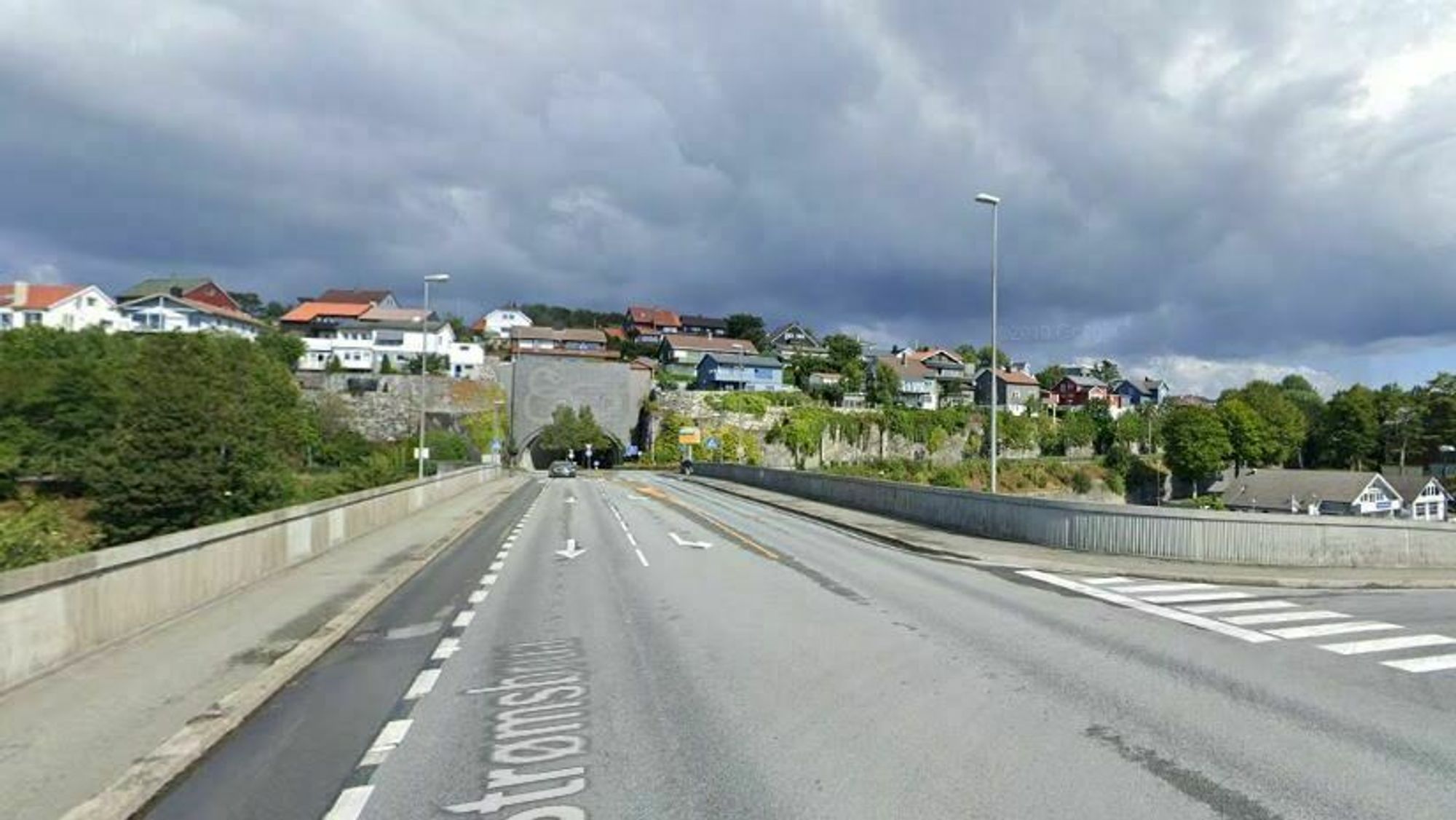 Strømsbrua i Stavanger, sett vestfra.