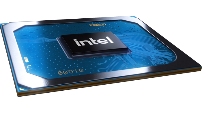 Illustrasjon av grafikkprosessoren Intel Iris Xe for stasjonære PC-er