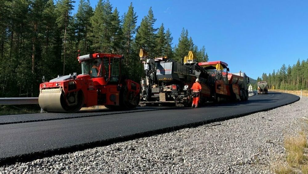 Vegvesenet skal legge drøye 50.000 tonn asfalt i Rogaland og Vestland