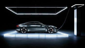 Audi E-Tron GT kan lades med 270 kW.