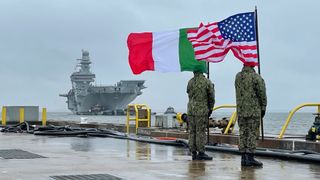 Flaggskipet har ankommet USA: Italia blir tredje nasjon med operative F-35B