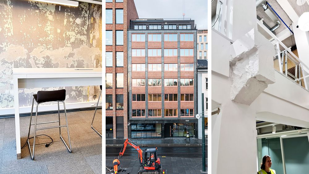 HIstorien sitter i veggene i Entras ombruksbygg i Kristian Augusts gate.
