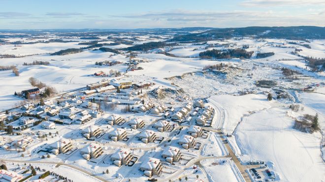 Flere kommuner rundt om i landet planlegger byggeprosjekter på områder med høyere risiko for kvikkleireskred enn i Gjerdrum. Foto: Anders Martinsen, UAS Norway / POOL / NTB