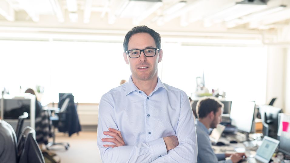 Jérôme Franck-Sætervoll, administrerende direktør i RiksTV. Han gleder seg over at Strim-kunder får tilgang til en utvidet sportsportefølje fra Nent Group.