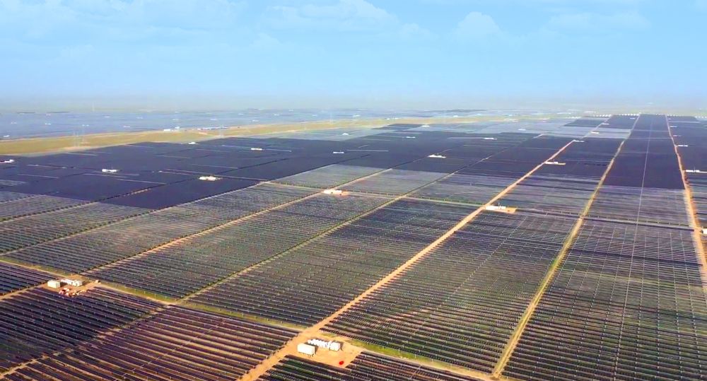 Solenergi vokser raskt i Kina.