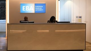 Resepsjonen til European Banking Authority.