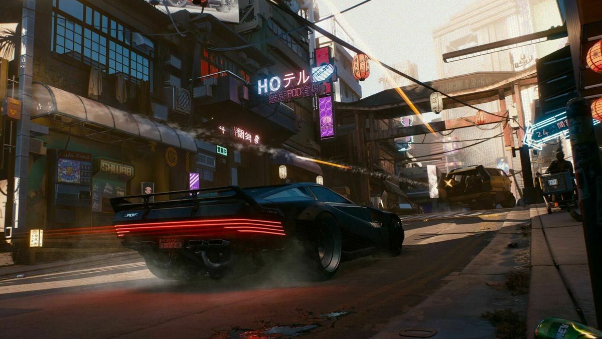 The next Cyberpunk 2077 patch changes driving and police behavior