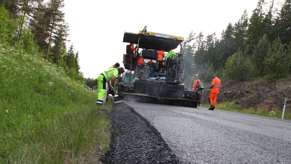 Peab kan sikre seg asfaltkontrakter for 67 mill i Vestfold og Telemark