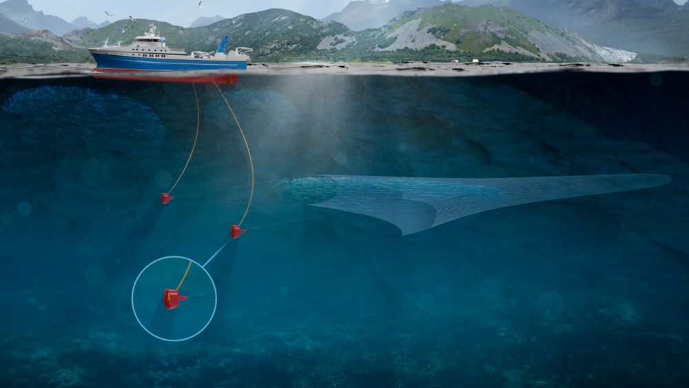 Eco Trawls løsning bytter ut tråldører med thrustere.