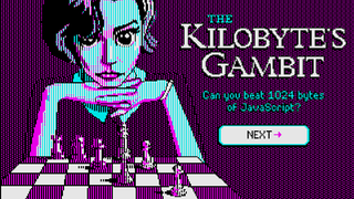 Sjakkprogrammet bruker bare 1K, og er dermed av det svært minimalistiske slaget.