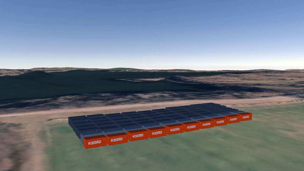 200 MWh: Et slikt system kan bygges for 10 prosent av prisen til et batterisystem og levere energien som varme.