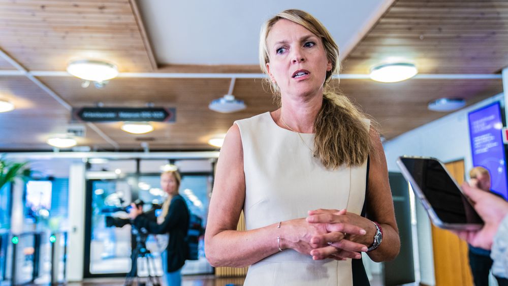 Vaksineekspert: Avdelingsdirektør Line Vold ved Folkehelseinstituttvet hva prosenten betyr.