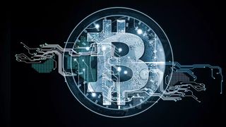 Illustrasjonsbilde for kryptovaluta og bitcoin.