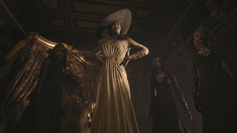 Lady Dimitrescu in Resident Evil Village