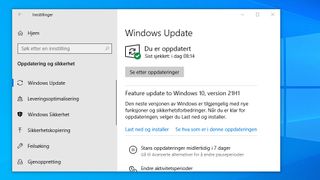Windows 10, versjon 21H1 er tilgjengelig i Windows Update.