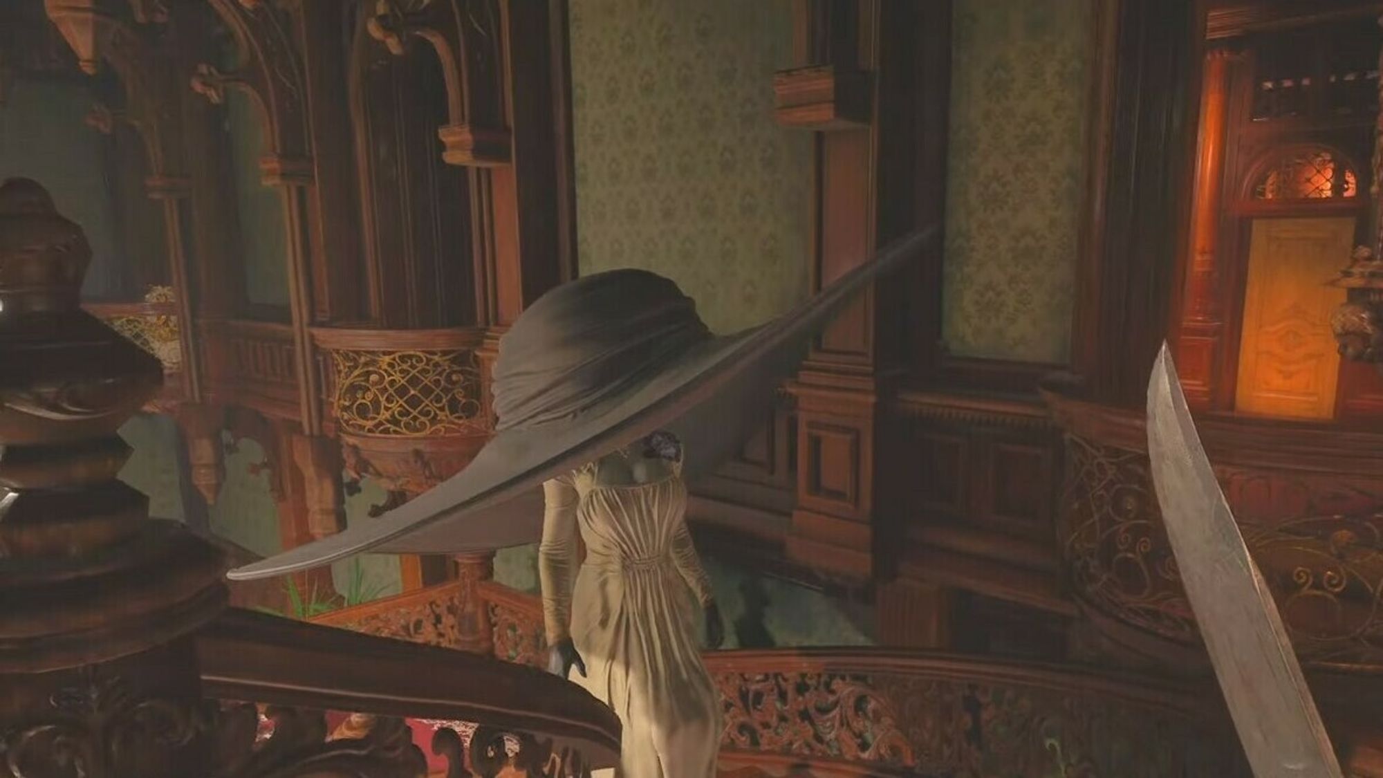 Resident Evil Village modification makes Lady Dimitrescus’ hat bigger every time you look at her