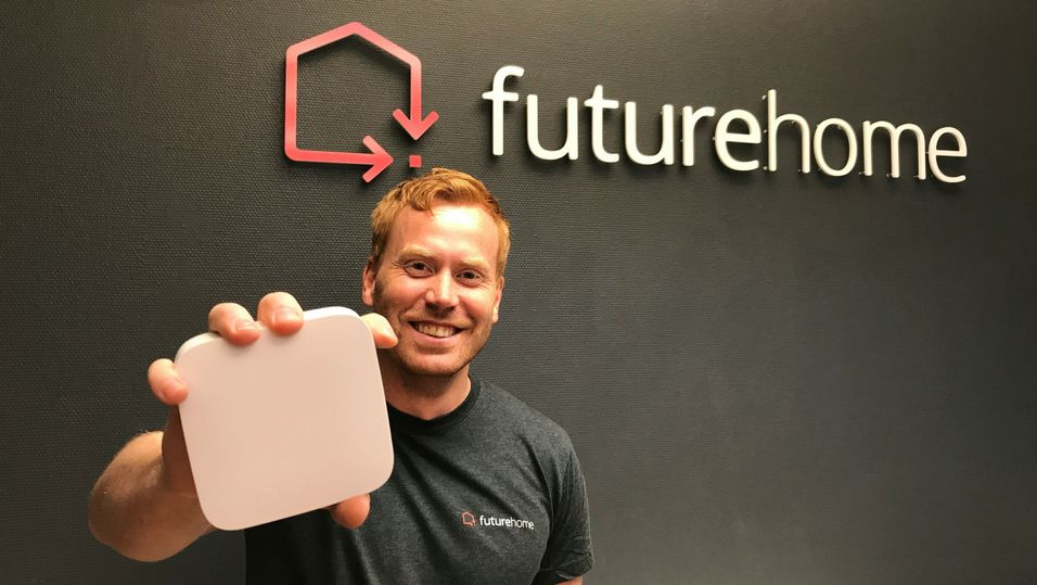 Erik Stokkeland, administrerende direktør i Futurehome. Selskapet har landet sin nest største avtale til nå.