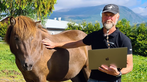 IT-konsulenten flyttet fra Oslo for å kombinere hjemmekontor og hest