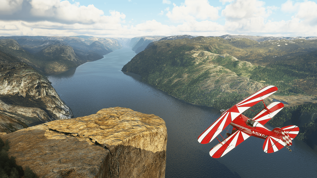 Microsoft Flight Simulator update refurbishes Norwegian nature