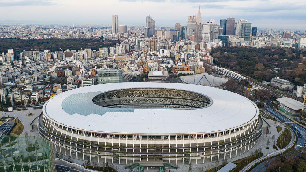Japans nasjonalstadion i Tokyo.