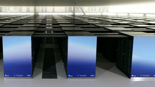 Superdatamaskinen Fugaku ved forskningsinstitusjonen Riken i Japan.