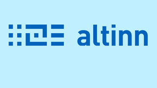 Altinns logo i blått