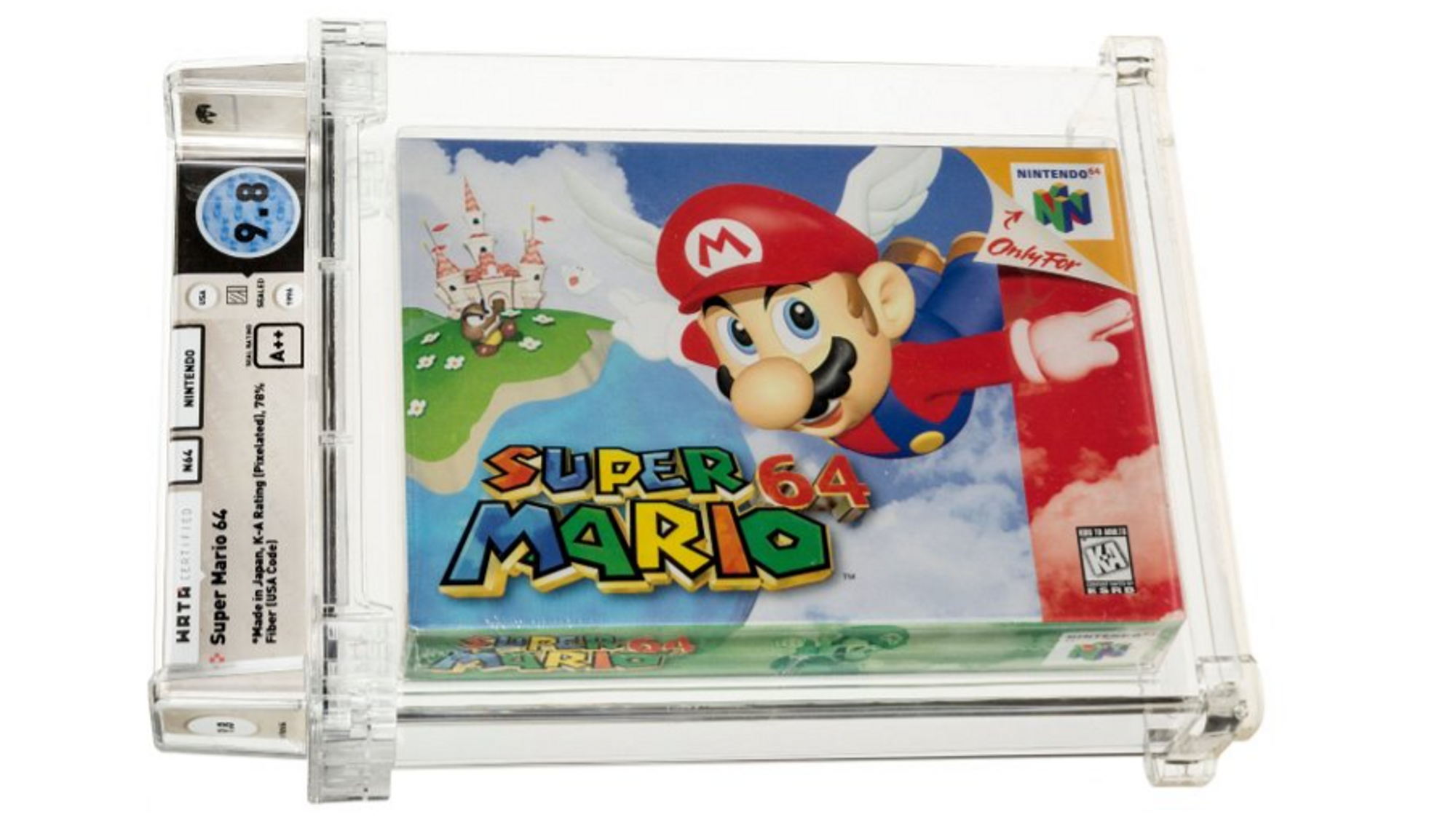 Unopened Super Mario game sold for 13.5 million kroner