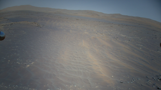 Mars-helikopteret tok unike bilder på sin tiende flyvning
