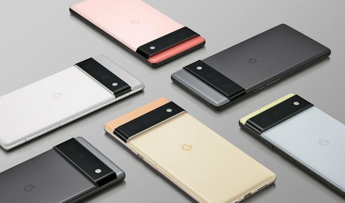 Varianter av Googles kommende Pixel 6-mobil.