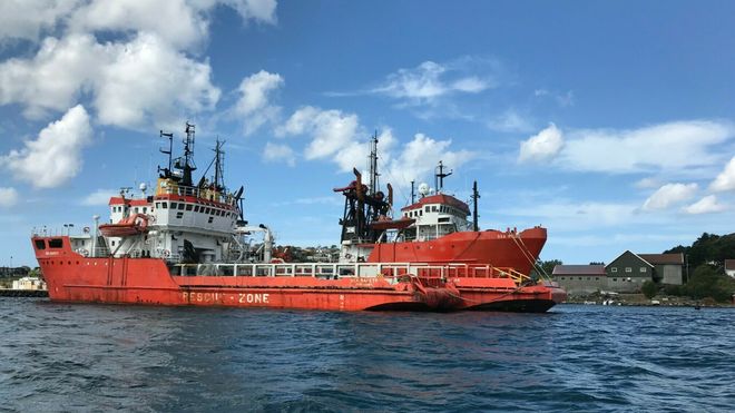 Bellona aksjonerer mot offshore-skip i opplag: Vurderer å ta seg om bord