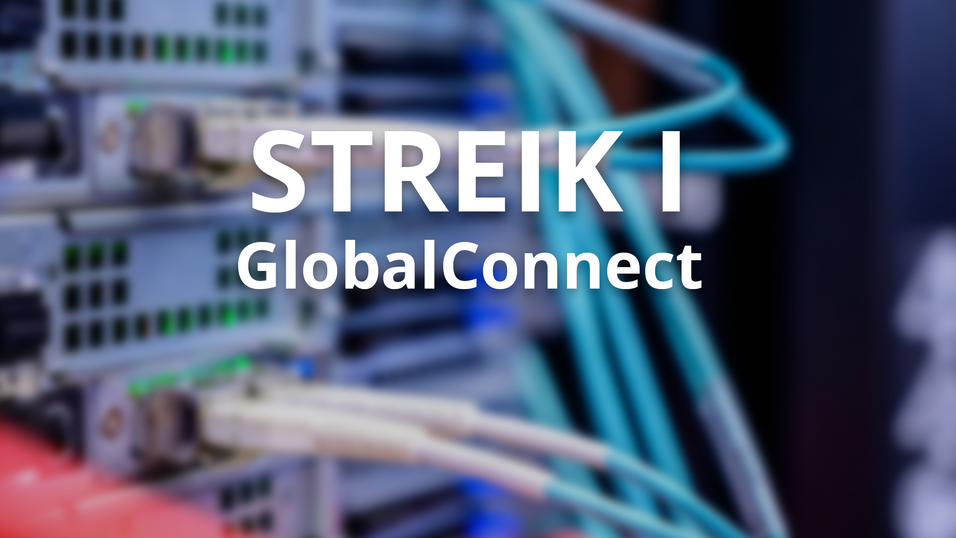 Det er varslet at streiken i Globalconnect trappes opp med 10 nye streikende fra mandag 16. august.