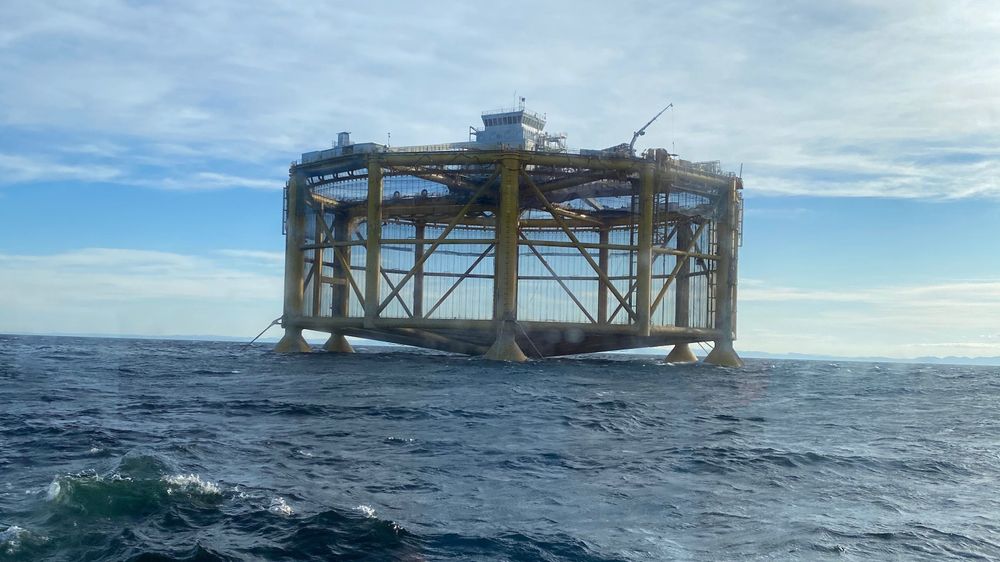 Ocean farm 1 blir den første havbruksinstallasjonen Light Structures leverer sensorer til.