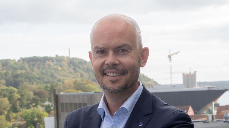 Frekvensdirektør John-Eivind Velure i Nasjonal kommunikasjonsmyndighet, fotografert under Nkom Agenda i Kristiansand 22. september 2021.