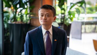 Styreleder og grunnlegger i Alibaba, Jack Ma, fotografert i forbindelse med en avtale med Marine Harvest om kjøp av norsk laks i 2018.
