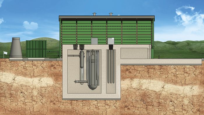 Urenco og flere partnere vil levere U-batterier eller såkalte uranium-til-hydrogen "øyer" uten strømforsyning fra elnett. Disse installasjonene har en strømkapasitet på rundt 4 MW og trenger bare 1-2 leveranser av uranium per tiår. U-batteriet forsyner kraft og varme, og er egnet til hydrogenproduksjon. Det første U-batteriet kan stå klart i 2028.