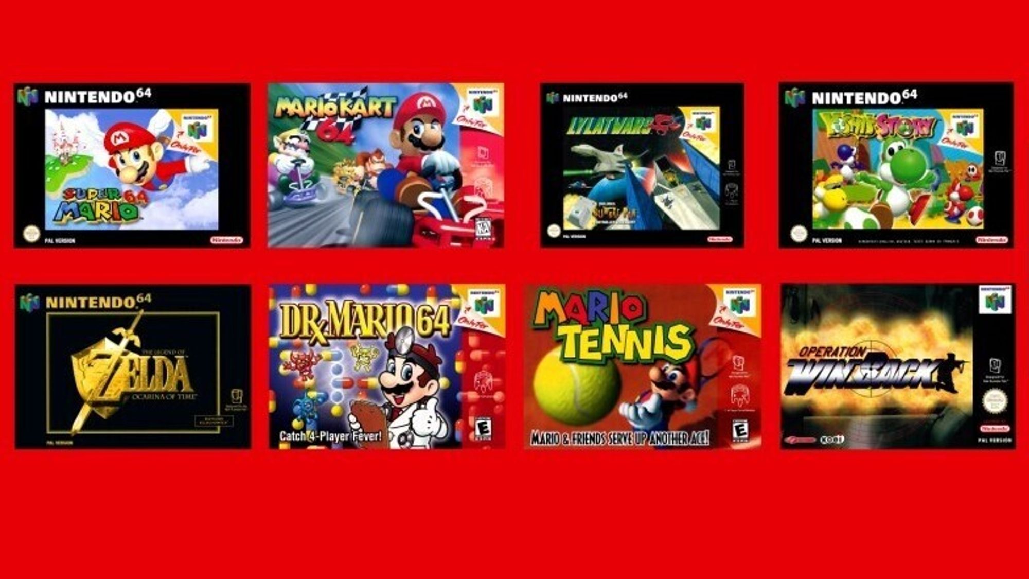 The Nintendo 64 games on the Switch are the faster 60Hz versions