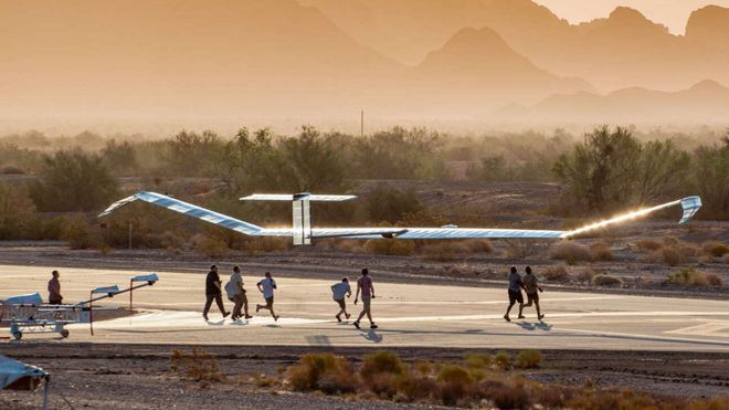 Zephyrs vingespenn er 22,5 meter, maks startvekt ligger samtidig bare på 53 kilo.