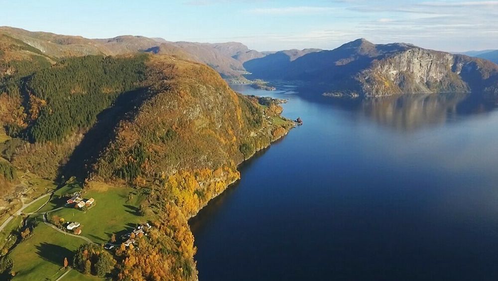 Engebøfjellet i Førdefjorden.