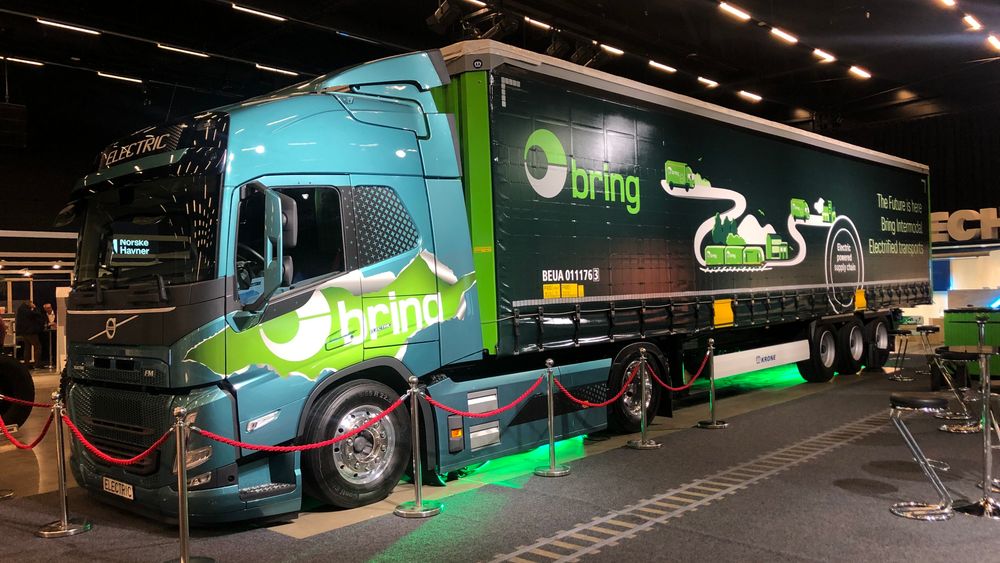 Volvos nye elektriske lastebil FM Electric på 44 tonn har planlagt levering i 2022.