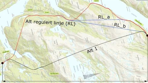 Dropper det østlige alternativet for ny E6 gjennom Sørfold