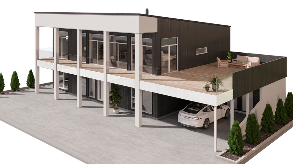 Inno-entreprenør bygde hus med prefabrikkerte elementer fra Litauen før de gikk konkurs. Eierne tilbyr nå samme løsning gjennom et annet selskap.