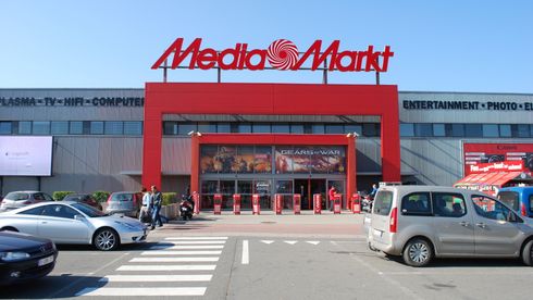 Mediamarkt-varehus i Herstal, Belgia. Fotografert i 2013.