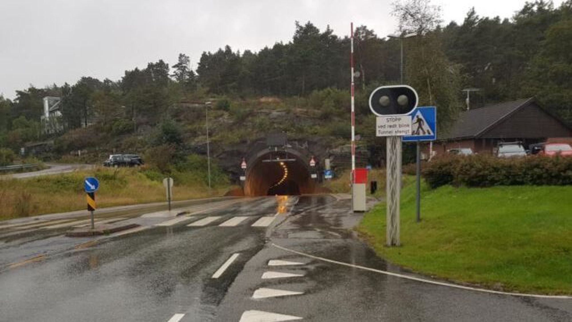Flekkerøytunnelen ved Kristiansand.