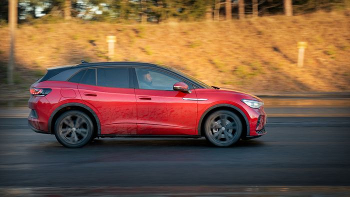 Test av fem elektriske SUV-er.