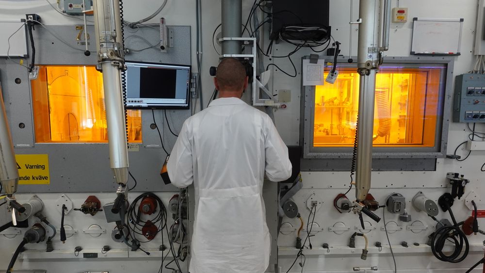 Ved dette laboratoriet i Sverige kan norsk atombrensel bli behandlet.