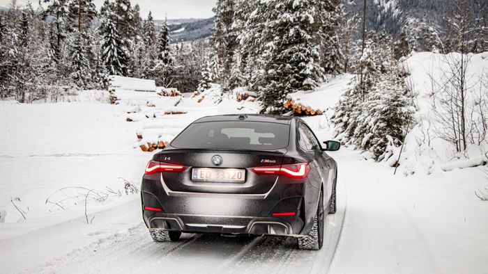 Test av BMW i4 M50.