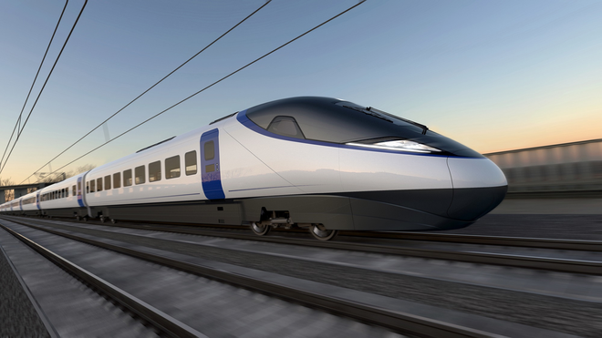 Alstom og Hitachi Rail, har fått oppdraget med å bygge 54 elektriske høyhastighetstog til det britiske banenettet High Speed Two. Togene skal bli Europas raskeste.