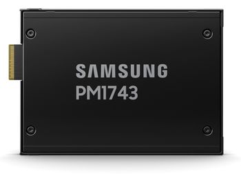 SSD-en Samsung PM1743 kommer trolig i salg i løpet av våren.