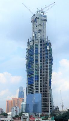 Merdeka 118, PNB, Karl, Fender Katsalidis, skyskraper, verdens høyeste, kuala lumpur, Malaysia, konstruksjonsteknikk, vindlast, jordskjelv
